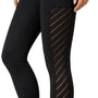 SparkNine Novawave sportlegging dames - squatproof - ademend - met zakken - S - zwart - mesh panelen - elastisch & stijvol