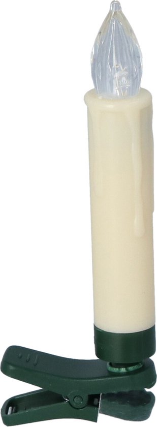 Hanse® 10 stuks Draadloze LED Kerstverlichting op batterij met Timer en Afstandsbediening