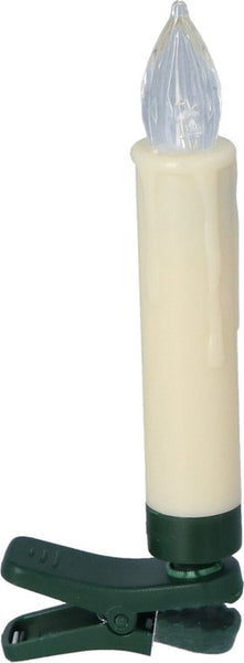 Hanse® 10 stuks Draadloze LED Kerstverlichting op batterij met Timer en Afstandsbediening