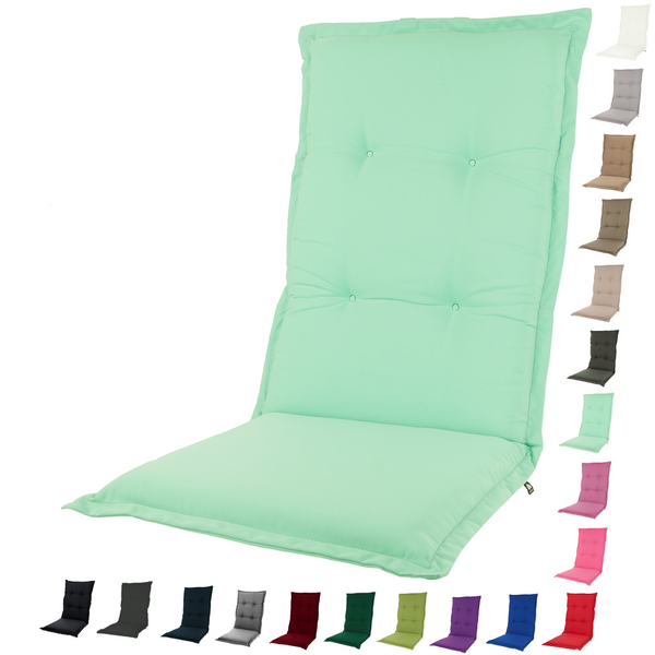 Kopu® Prisma Aquamarine Tuinstoelkussen Hoge rug - comfortabel schuim