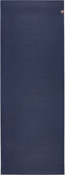 Manduka eKO XL - Yoga Mat - 200 cm x 61 cm, 0,5 cm dik -Extra lang - Donker Blauw - Yogamat is 1 mm dikker dan de eKOlite yoga mat en zorgt hiermee voor meer veerkracht en extra comfort - Meest duurzame natuurrubber yogamat op de markt