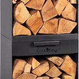 CookKing Houtopslag Vento - Hoge Kwaliteit Staal - Handgemaakt in Europa