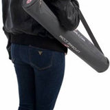 Liforme Compacte Travel Yogamat Grijs - (66 x 180 x 0,2 cm) 1,6 kg | Inclusief Draagtas | Lichtgewicht & Reisvriendelijk | Uitstekende Grip & Snel Drogend | Milieuvriendelijk Rubber | AlignForMe Markeringen | Geschikt voor Yoga Onderweg