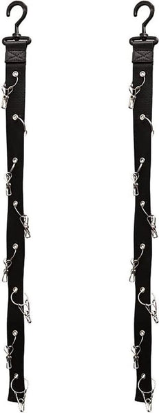 Cap Rack - Zwart - 2 Stuks - 360 Graden Draaibaar - Petten Organizer - Petten Opbergsysteem - Petten Houder - Hat Holder - Petjes Organizer