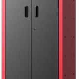 Feistos Gereedschapswand Hoog Juno 2- 46x198x198 cm - Zwart/Rood