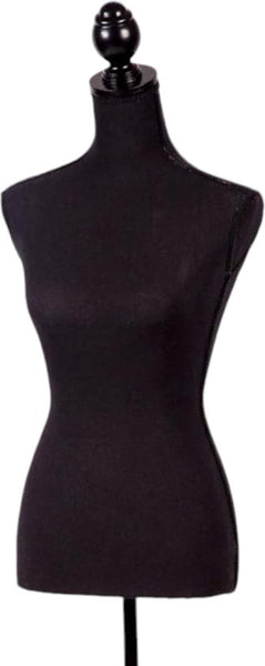 Etalagepop Vrouw - Zwart - Paspop Dames - Verstelbaar 134 tot 170 cm