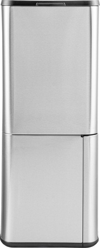 Luzzo Kansas Push Afvalscheidingsprullenbak 63 liter 3 bakken