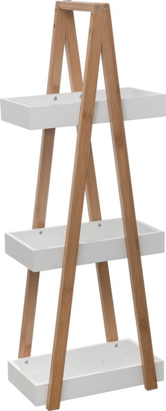 4goodz Opbergrek met 3 schappen 30x18,5x82cm