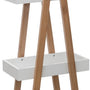 4goodz Opbergrek met 3 schappen 30x18,5x82cm