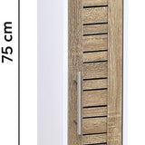 Toiletrolhouder met toiletroldispenser - 18x18x75