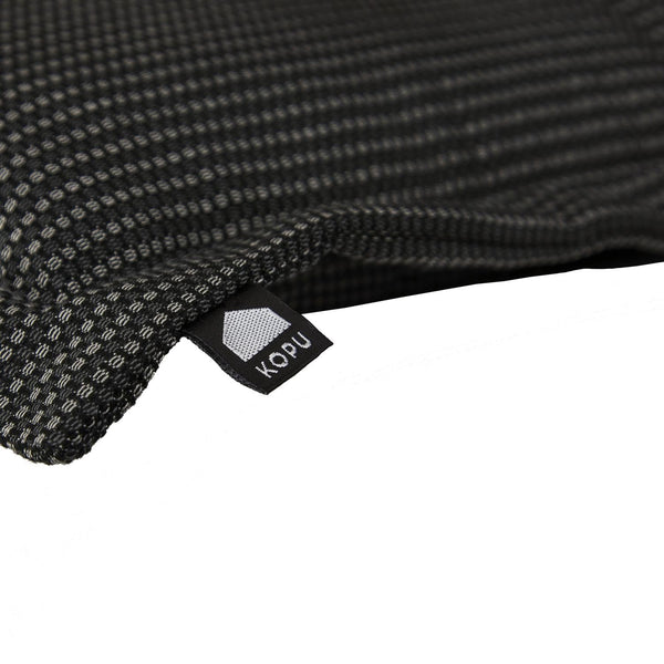 Kopu® Manchester Black - Hoogwaardig Bankkussen 120x50 cm - Zwart