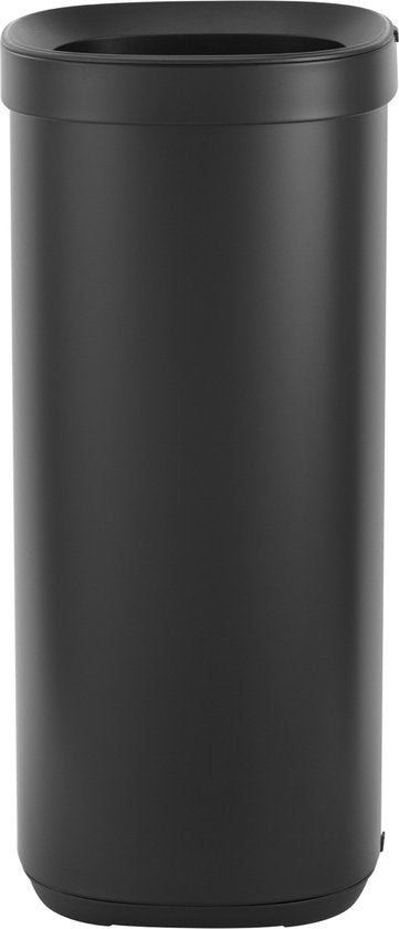 Luzzo® Open Square Prullenbak 50 liter - afvalbak-vuilnisbak -Zwart