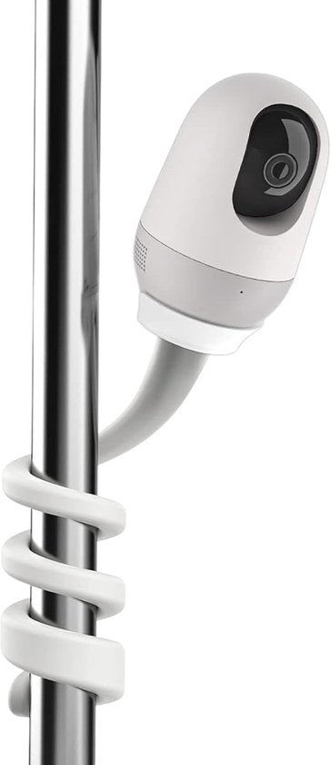 Universele Babyfoon Houder – Flexibele en Draaibare Baby Monitor Beugel – 360° Verstelbare Houder voor Babyfoon en Camera – Veilig en Eenvoudig te Monteren aan Bed of Meubel