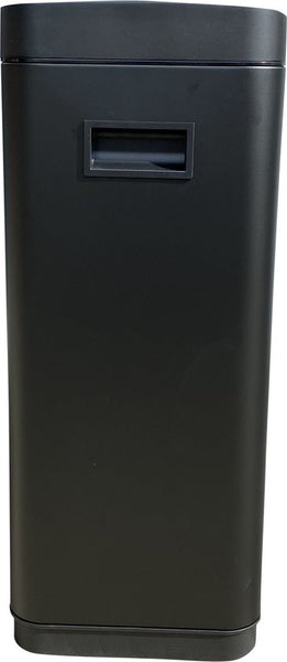 Luzzo® Iowa Black Prullenbak met Sensor 50 Liter - mat Zwart