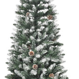 Kunstkerstboom met dennenappels en sneeuw 180 cm - Ø75 cm