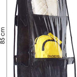 Tassen organizer - Opbergen van 6 Handtassen - Zwart - Hangende tassenopberger - 85 cm x 36 cm - Organiser