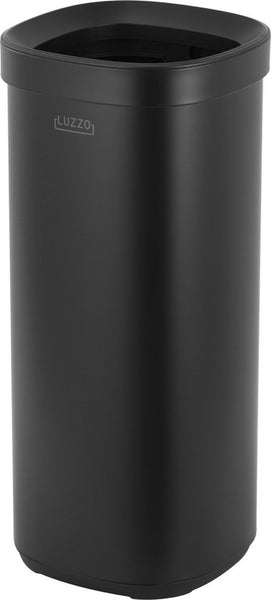 Luzzo® Open Square Prullenbak 50 liter - afvalbak-vuilnisbak -Zwart