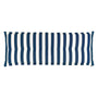 Kopu® Mila Navy Blue 150 cm - Hoogwaardig Bankkussen - Gestreept