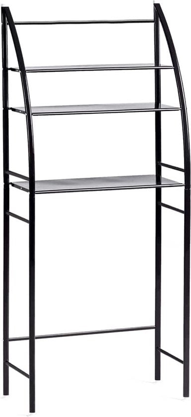 Wasmachine Ombouw - Zwart - Universeel - Wasmachine Organizer - Wasmachine Kast