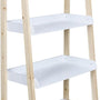 Home Deco Factory Wandrek 4 lagen 60x30x117 cm - Wit