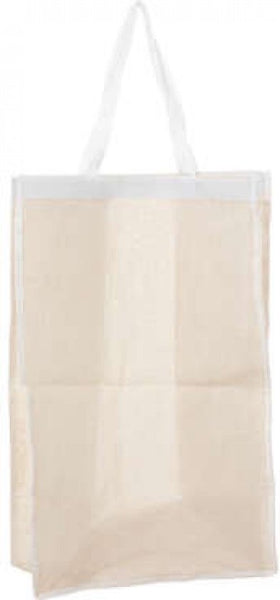 Zwarte Bamboe wasmand 65 Ltr met deksel en waszak 40x40x58 cm - Zwart