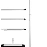 Vloerwisser met Lange steel - 125 cm - Wit - Vloertrekker met Verstelbare steel