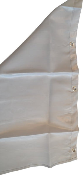 Douchegordijn - 180 - Inclusief ringen - Polyester - Badgordijn