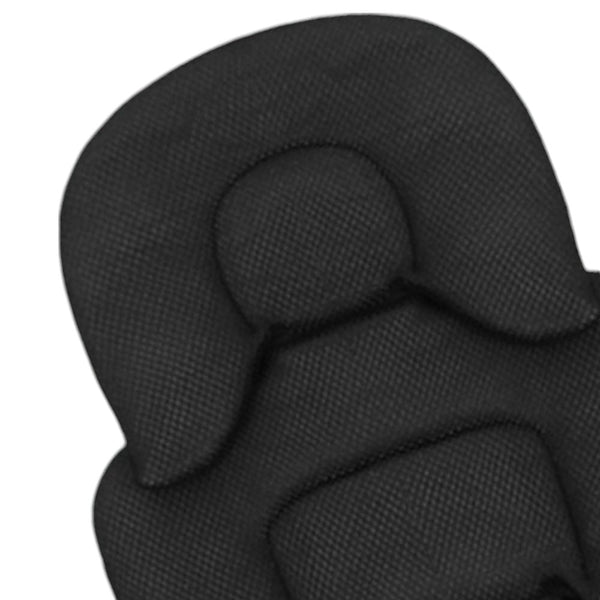 Kussen voor Babystoel - Zwart - Stoelverhoger - Kinderzitje - Autostoel