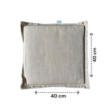 Zitkussen Stoel - Beige - 40 cm x 40 cm x 2 cm - Geschikt voor Binnen en Buiten - Waterafstotend Materiaal - Kussentje - Stoelkussen