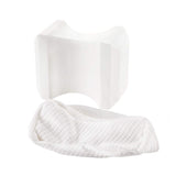 Kniekussen voor in Bed - Wit - Orthopedisch Kniekussen - Beenkussen - Zijslaapkussen - Zijslaap Kussen Voor In Bed - Heupklachten (Copy)
