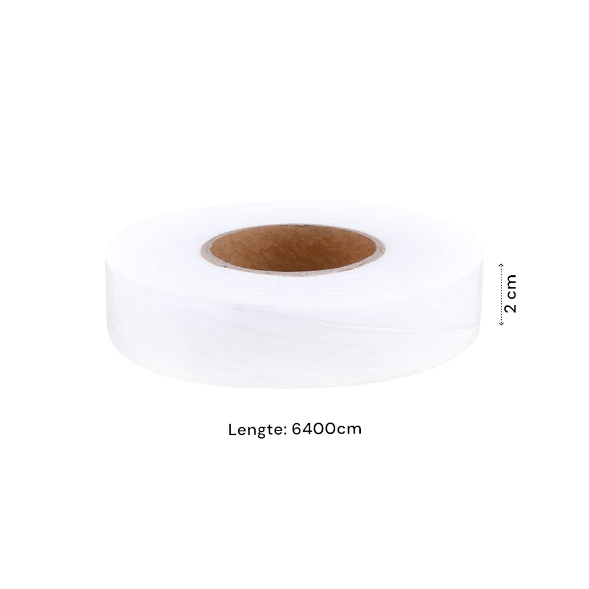 Strijkband - Waterproof - 6,4 meter - 2 cm breed - Gordijnband - Plooiband - Zoomband