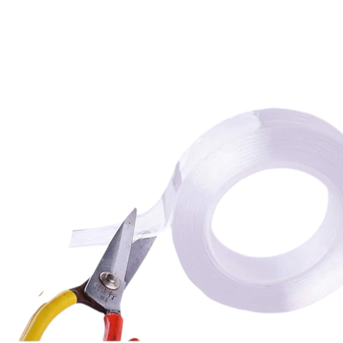 Dubbelzijdig Tape Extra Sterk - 600 cm x 25 mm x 2 mm - Transparant - Zelfklevende Tape - Rol Huishoudtape