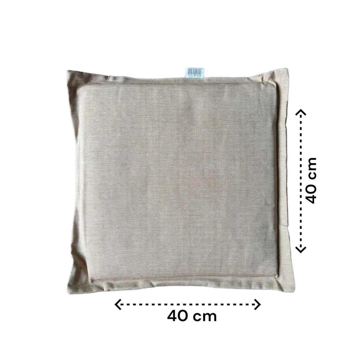 Zitkussen Stoel - Zalm - 40 cm x 40 cm x 2 cm - Geschikt voor Binnen en Buiten - Waterafstotend Materiaal - Kussentje - Stoelkussen