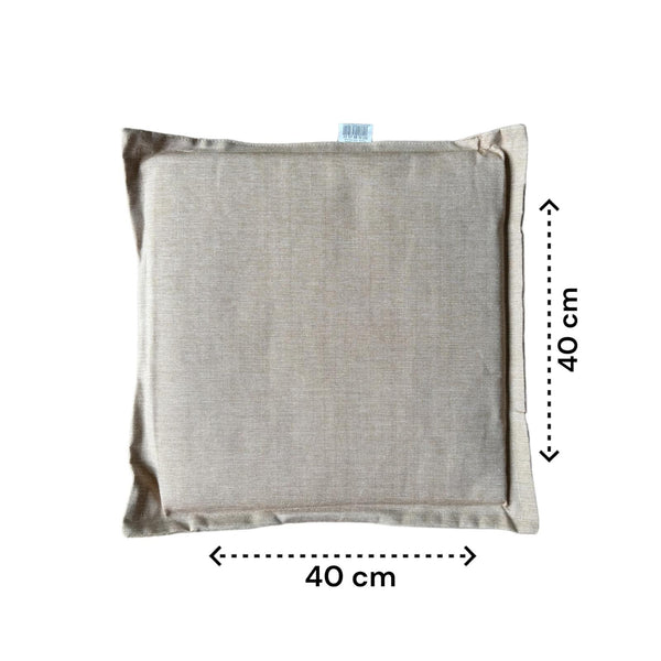Zitkussen Stoel - Zalm - 40 cm x 40 cm x 2 cm - Geschikt voor Binnen en Buiten - Waterafstotend Materiaal - Kussentje - Stoelkussen