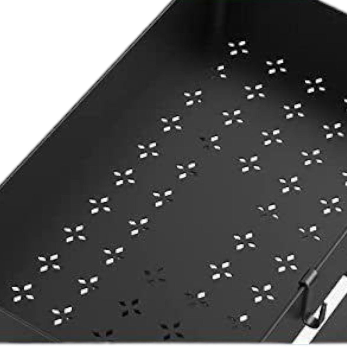 Gootsteenkast Organizer - 2 laags - 76 x 34,5 x 22 cm - Keukenkast Organizer - Zwart - Uitrekbaar