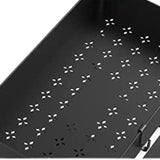 Gootsteenkast Organizer - 2 laags - 76 x 34,5 x 22 cm - Keukenkast Organizer - Zwart - Uitrekbaar