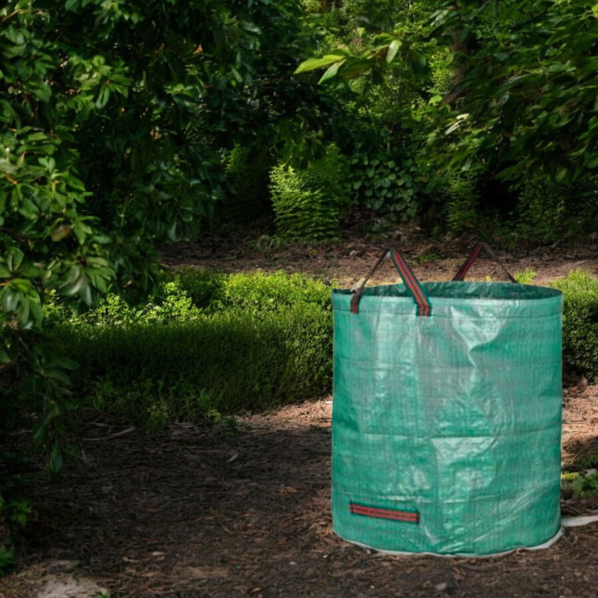 Tuinafvalzak - Set van 2 - Groen - 2x 272 liter - 77 x 67 cm - Tuinafvalemmer - Tuinafvalzakken opvouwbaar - Tuinzak