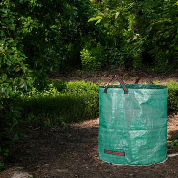 Tuinafvalzak - Set van 2 - Groen - 2x 272 liter - 77 x 67 cm - Tuinafvalemmer - Tuinafvalzakken opvouwbaar - Tuinzak
