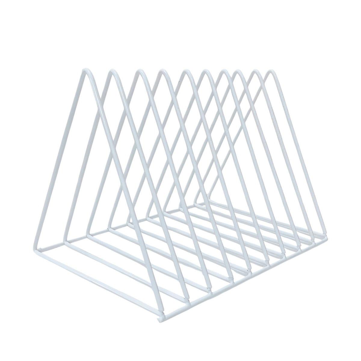 LP Opbergsysteem - Wit - LP Kast - LP Houder - Lp Opbergrek - Langspeelplaat Organizer - Elpee Opbergsysteem