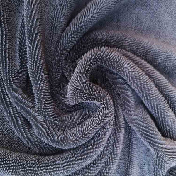 Droogdoek Badkamer - 2 Stuks - 50x35 cm - Grijs - Microvezeldoek - Autowas Doek