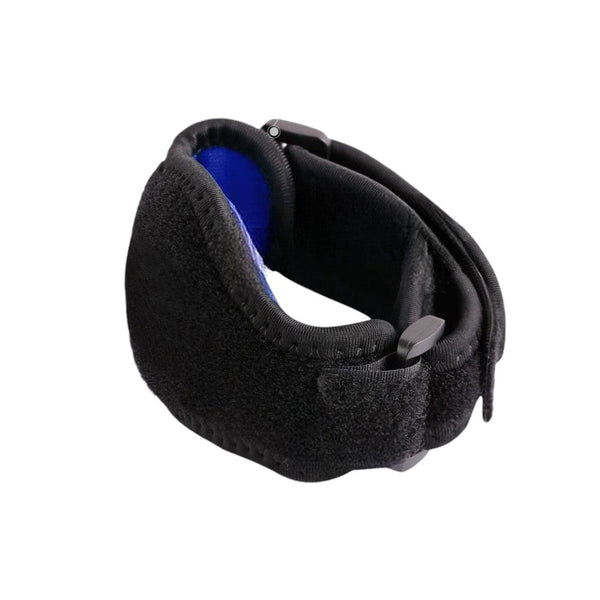 Elleboog Brace - Zwart - Brace met Gelvulling - Tennisarm Bandage - One Size - Padel Bandage