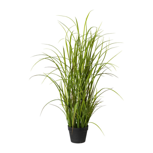 Kopu® Kunstplant Grasplant 120 cm - in zwarte pot - Nepplant