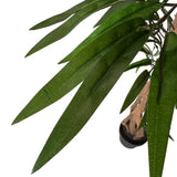 Kopu® Kunstplant Ficus 150 cm met witte Pot - 720 bladeren