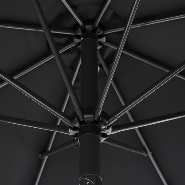 Kopu® Vierkante Parasol Altea 230 cm – met Hoes - Zwart