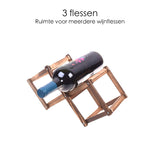 Wijnrek - Wijnflesrek - Wijnfleshouder - Hout