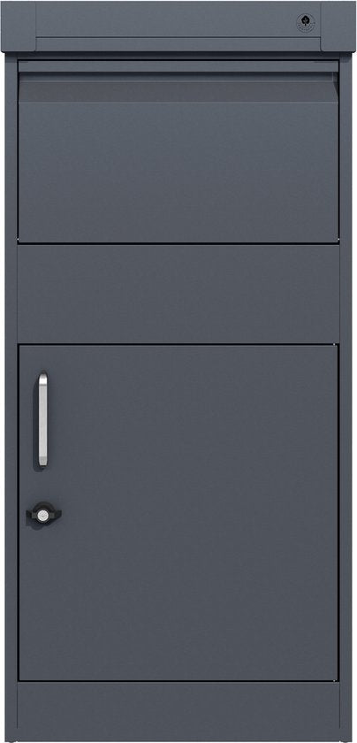 4gardenz® Pakketbrievenbus XL - Staande - Pakketbox - Antraciet