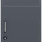 4gardenz® Pakketbrievenbus XL - Staande - Pakketbox - Antraciet