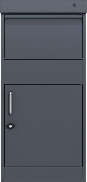 4gardenz® Pakketbrievenbus XL - Staande - Pakketbox - Antraciet