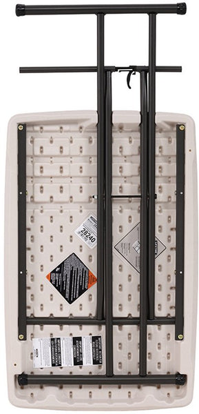Lifetime® Compacte Campingtafel Bijzettafel Hoogte Verstelbaar - 49x76x53 cm