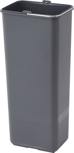 Luzzo® Pedaalemmer 51 liter - 3x17 ltr - Afvalbak Afvalscheiding - Zwart